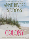 Cover image for Colony